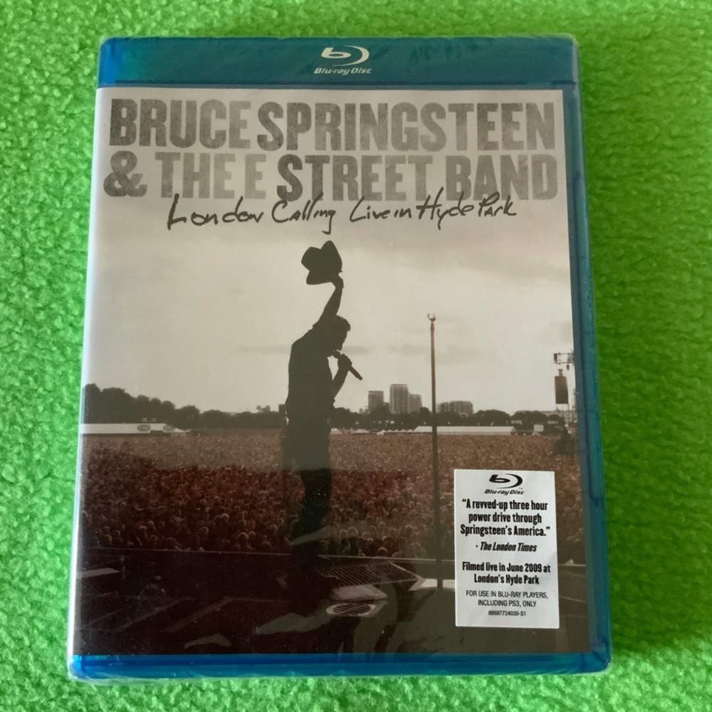 Bruce Springsteen London Calling 2009 Blu-Ray DVD NEW